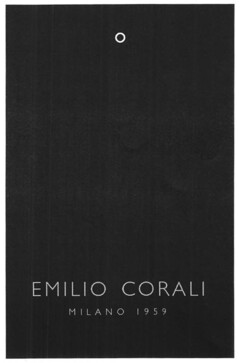 EMILIO CORALI MILANO 1959