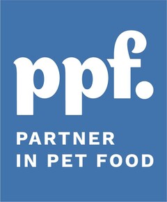 ppf. PARTNER IN PET FOOD