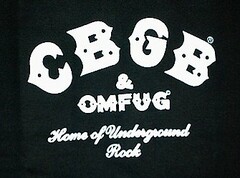 CBGB & OMFUG Home of Underground Rock