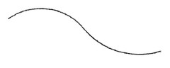 The mark consists of one wavy line.