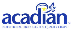 acadian NUTRITIONAL PRODUCTS FOR QUALITY CROPS
