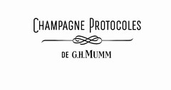 Champagne Protocoles de G.H. Mumm