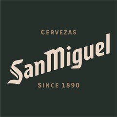 CERVEZAS SAN MIGUEL SINCE 1890