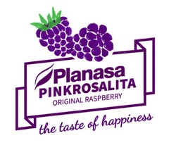 Planasa PINKROSALITA ORIGINAL RASPBERRY the taste of happiness