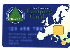 Efco European Camping Card EFCO & HPA