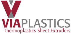 V VIAPLASTICS Thermoplastics Sheet Extruders