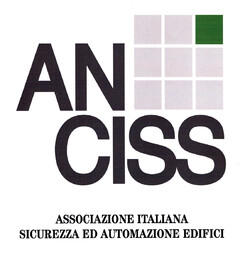 ANCISS ASSOCIAZIONE ITALIANA SICUREZZA ED AUTOMAZIONE EDIFICI