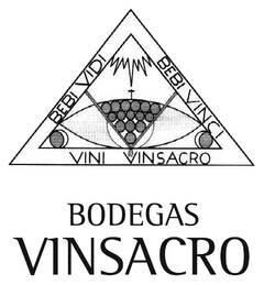 BODEGAS VINSACRO bebi vidi bebi vinci vini vinsacro