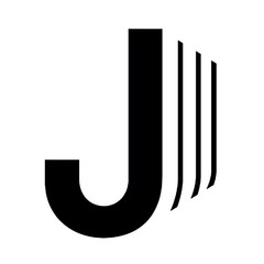 J