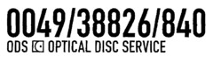 0049/38826/840 ODS OPTICAL DISC SERVICE