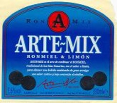 RON A MIX ARTE-MIX RONMIEL & LIMON