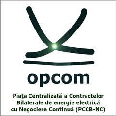 OPCOM Piata Centralizata a Contractelor Bilaterale de energie electrica cu Negociere Continua (PCCB-NC)