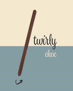 twirly choc