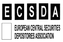 ECSDA EUROPEAN CENTRAL SECURITIES DEPOSITORIES ASSOCIATION