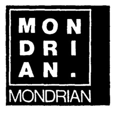 MON DRI AN. MONDRIAN
