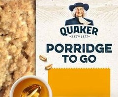 QUAKER PORRIDGE TO GO EST 1877