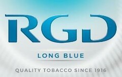 RGD LONG BLUE QUALITY TOBACCO SINCE 1916