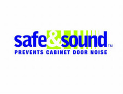 safe&sound PREVENTS CABINET DOOR NOISE