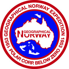 1953 GEOGRAPHICAL NORWAY EXPEDITION 1953 POLAR CORP. BELOW ZERO GEOGRAPHICAL NORWAY
