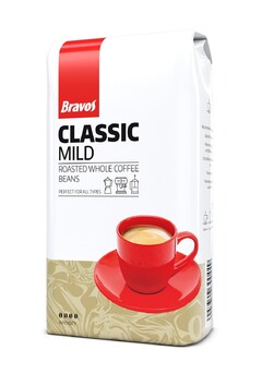 Bravos - Classic Mild - roasted whole coffee beans