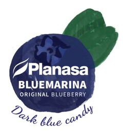 PLANASA BLUEMARINA ORIGINAL BLUEBERRY DARK BLUE CANDY