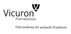 Vicuron Pharmaceuticals Vital medicine for seriously ill patients