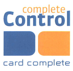 complete Control card complete