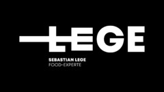 LEGE          SEBASTIAN LEGE FOOD-EXPERTE