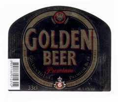 GOLDEN BEER Premium GOLDEN DELUXE PREMIUM BEER