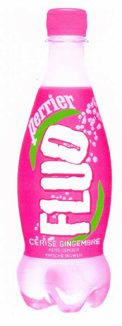 perrier FLUO CERISE GINGEMBRE