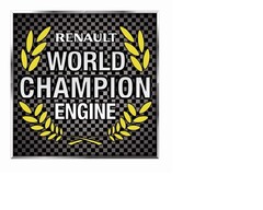 RENAULT WORLD CHAMPION ENGINE