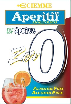 CIEMME Aperitif  ANALCOLICO für for Sprizz ZERO