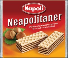 Napoli Neapolitaner Waffeln mit Haselnusscreme Hazelnut cream wafers