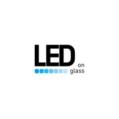 LED on glass