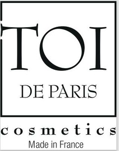 TOI DE PARIS cosmetics Made in France