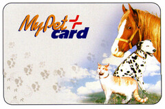 My Pet card