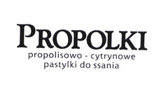 PROPOLKI propolisowo - cytrynowe pastylki do ssania