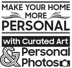 MAKE YOUR HOME MORE PERSONAL WITH CURATED ART & PERSONAL PHOTOS