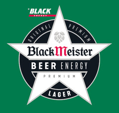 BLACK ENERGY ORIGINAL PREMIUM BlackMeister BEER ENERGY PREMIUM LAGER