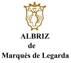 ALBRIZ DE MARQUÉS DE LEGARDA