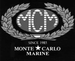 MCM SINCE 1985 MONTE CARLO MARINE