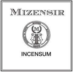 MIZENSIR INCENSUM M CREATEUR DE PARFUM MIZENSIR MANUFACTURA GENEVE MCMXCIX