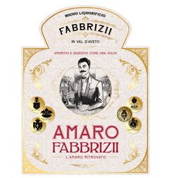 NUOVO LIQUORIFICIO FABBRIZII IN VAL D'AVETO, APERITIVI E DIGESTIVI COME UNA VOLTA, AMARO FABBRIZII L'AMARO RITROVATO