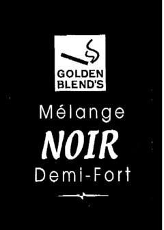 GOLDEN BLEND'S Mélange NOIR Demi-Fort