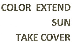 COLOR EXTEND SUN TAKE COVER