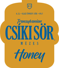 Transylvanian CSÍKI SÖR  MÉZES  Honey