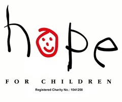 hope FOR CHILDREN Registered Charity No.: 1041258