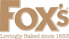 FOX'S Lovingly Baked since 1853