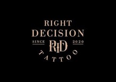 Right Decision Tattoo RDT SINCE 2020