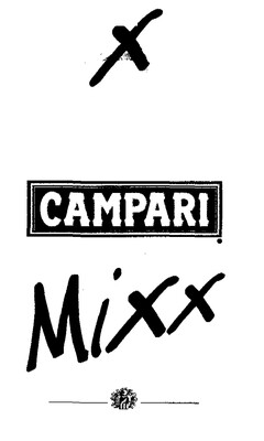 X CAMPARI MIXX